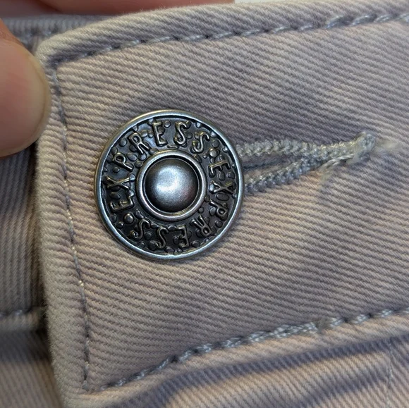 Express Skinny Hyper Stretch Jeans Moon Rock Men's 36x32 - Picture 5 of 12